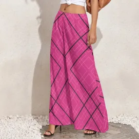 Get Your Groove On with Pink Geometric Wide Leg Pants