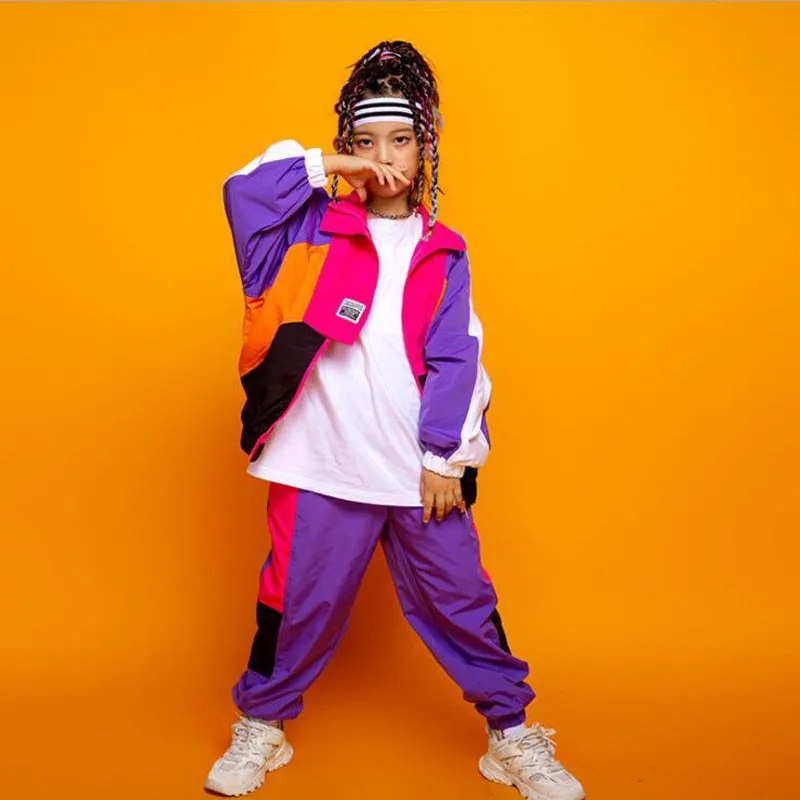 #H213 Hip Hop Jacket- Jogger Pants- Costumes- Street wear