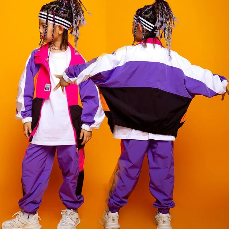 #H213 Hip Hop Jacket- Jogger Pants- Costumes- Street wear