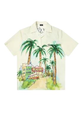 Hawaiian Cotton Printed Casual T-Shirt