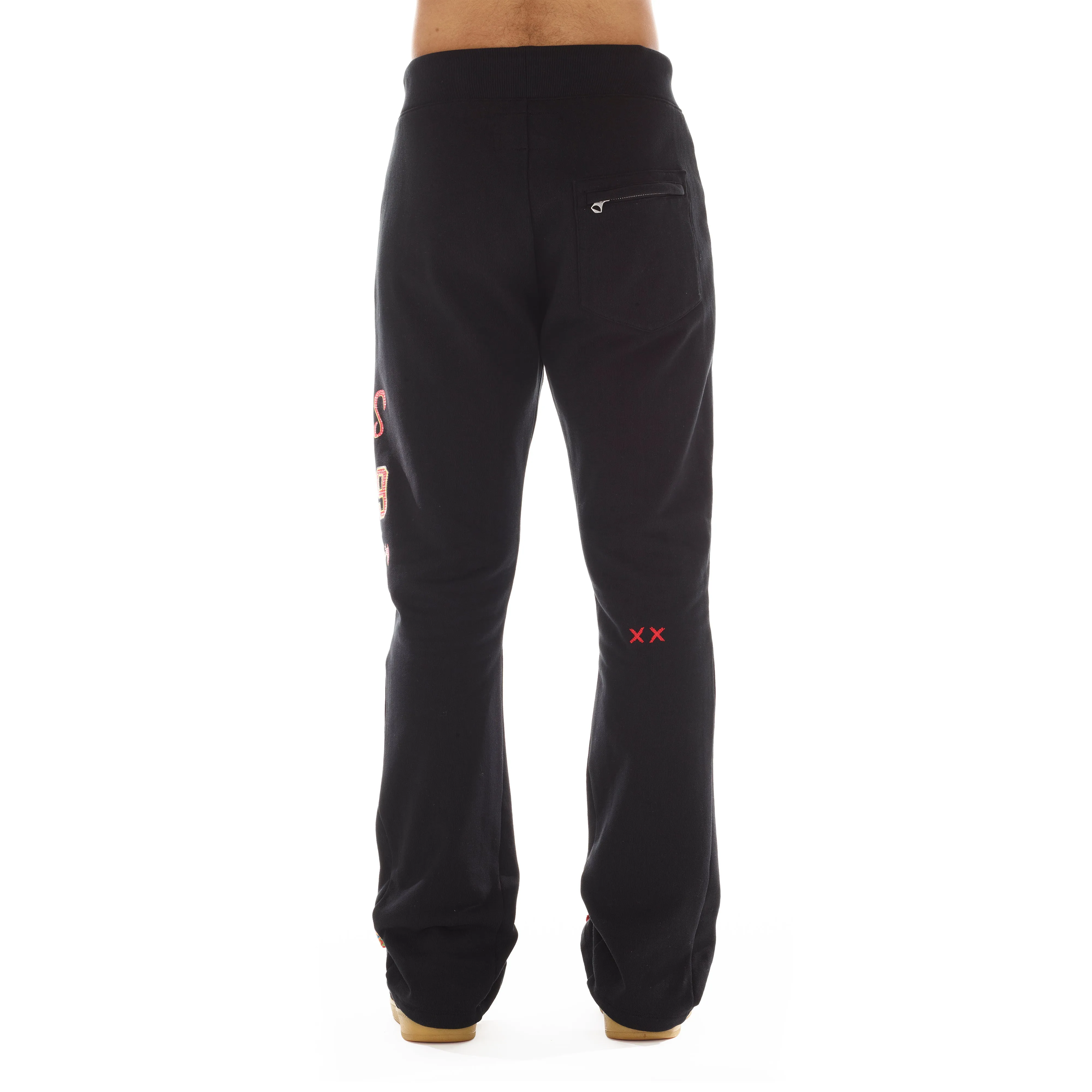 HIPSTER SWEATPANTS "VARSITY" IN BLACK