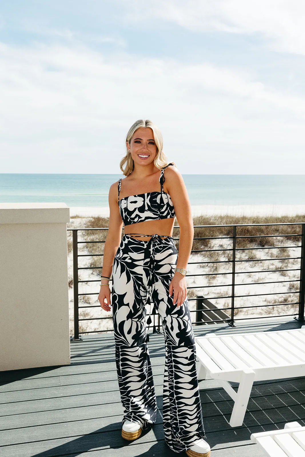 Jazzie Prints Set - Ivory/Black