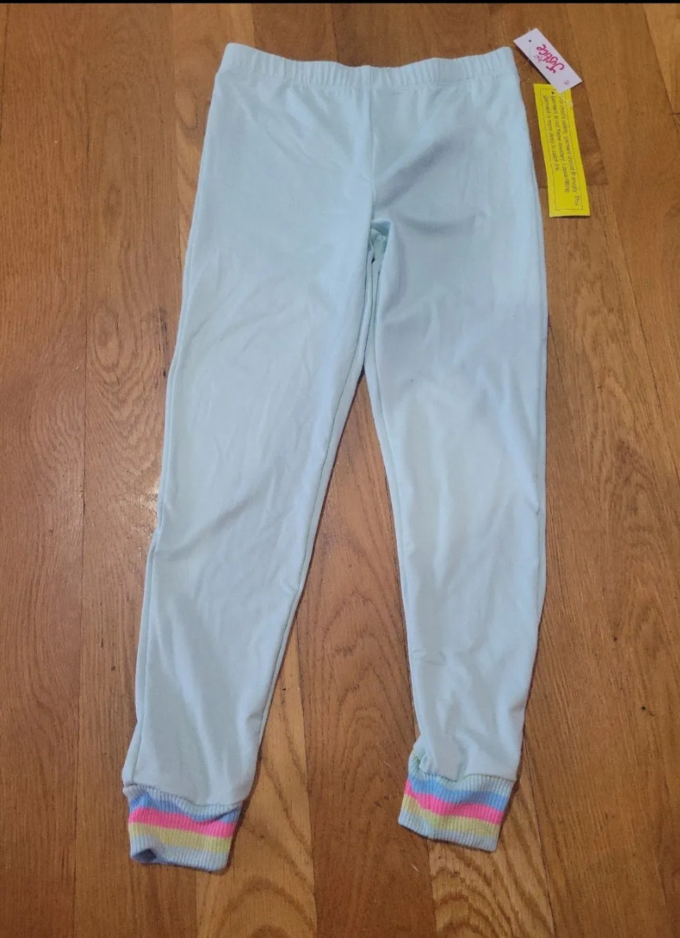 Justice sleep night pants size 10 mint color