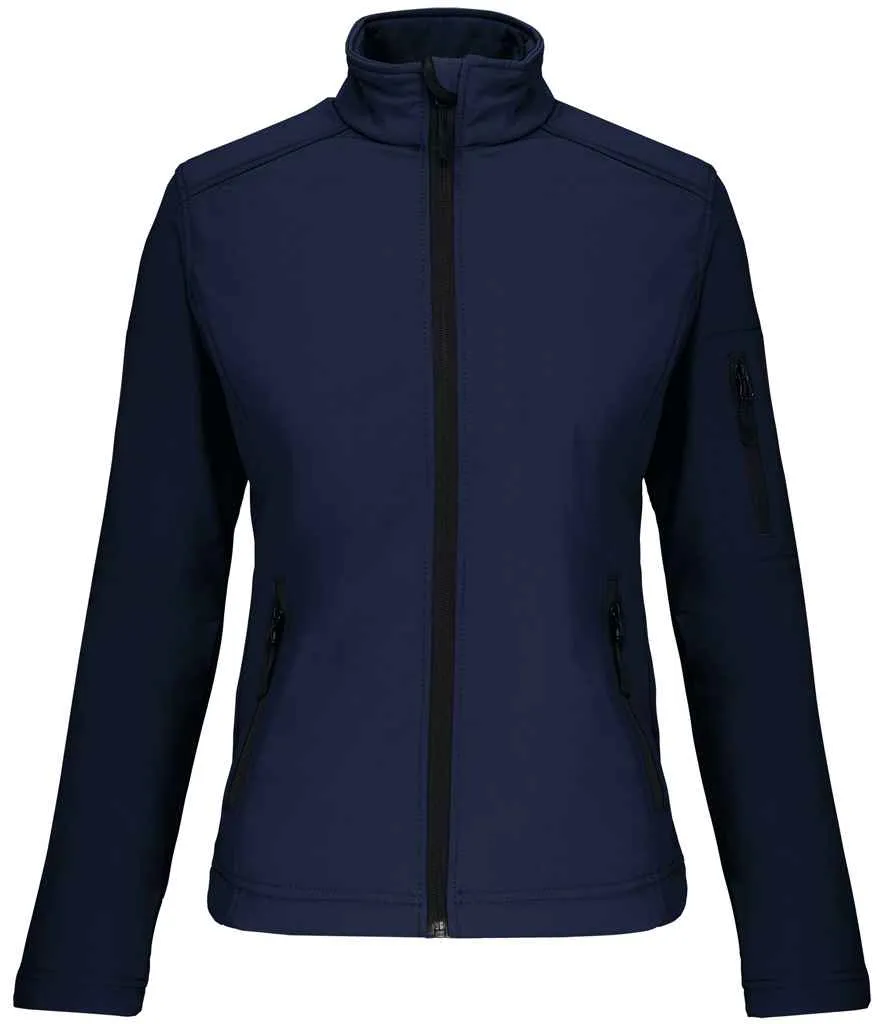 Kariban Ladies Soft Shell Jacket | Navy