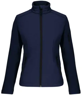 Kariban Ladies Soft Shell Jacket | Navy