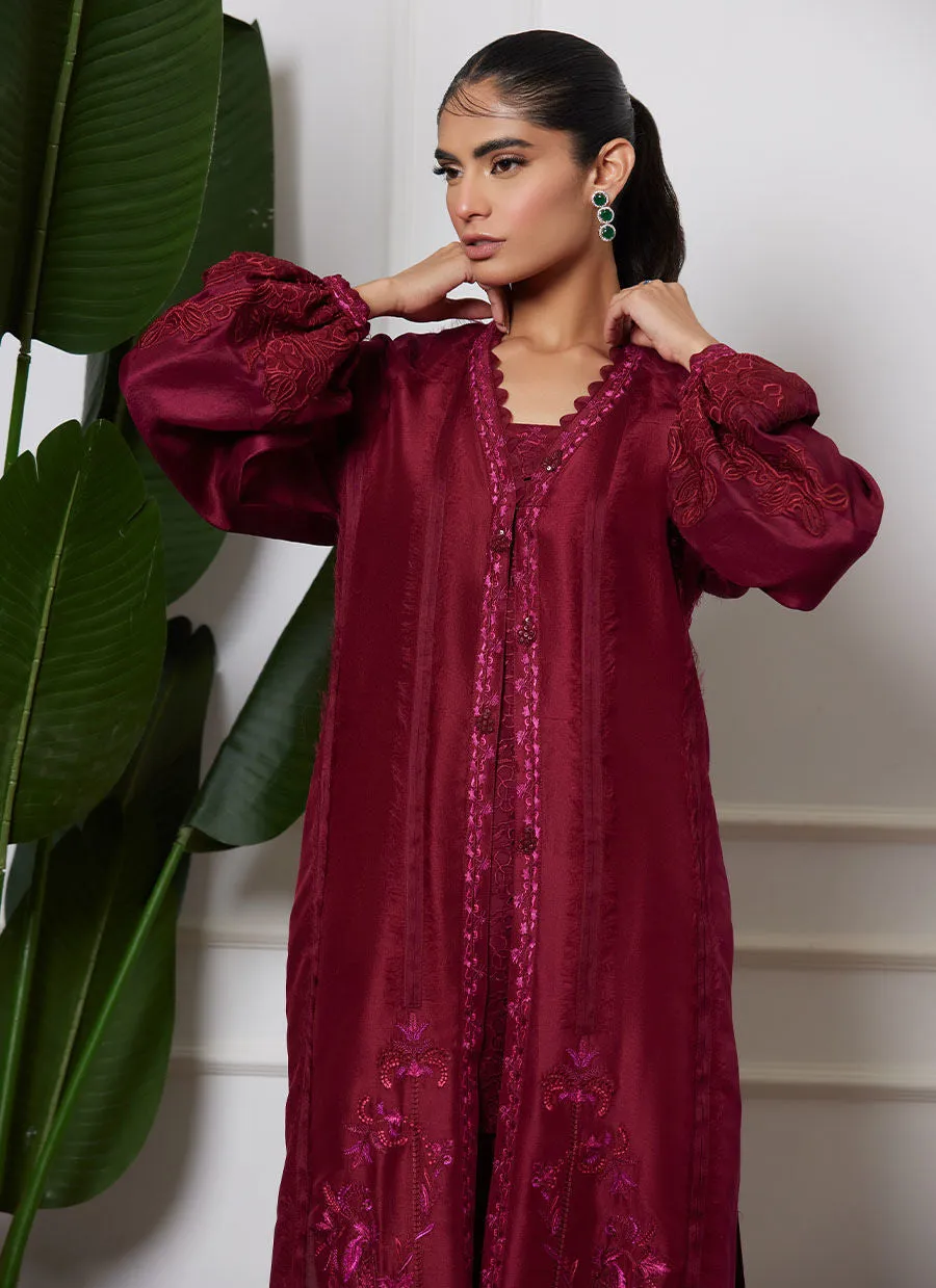 Lea Autumn Winter '23 - Edrice Scarlet Shirt And Slip