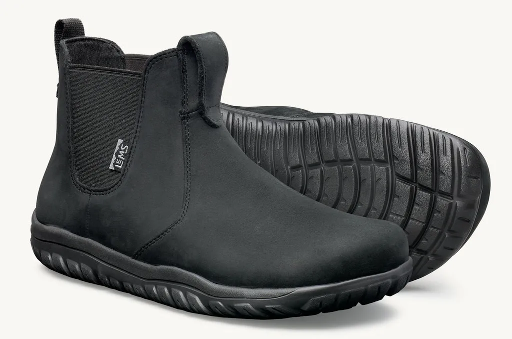 Lems - Chelsea Boot Waterproof- Obsidian Oiled Leather
