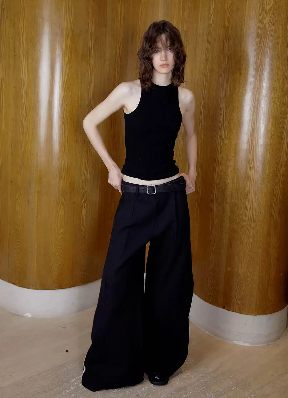 Loose Straight Wide Pants
