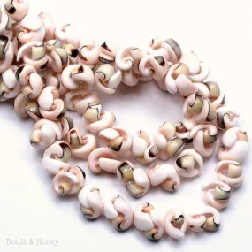 Luhuanos/Luhuanus Shell Popcorn 10x8mm (17-Inch Strand)