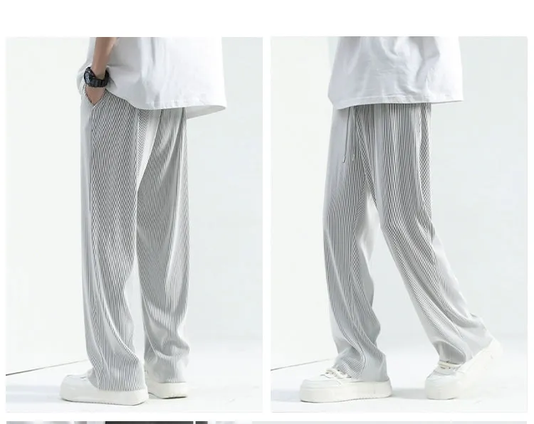 MRBO Loose Fit Black Trousers