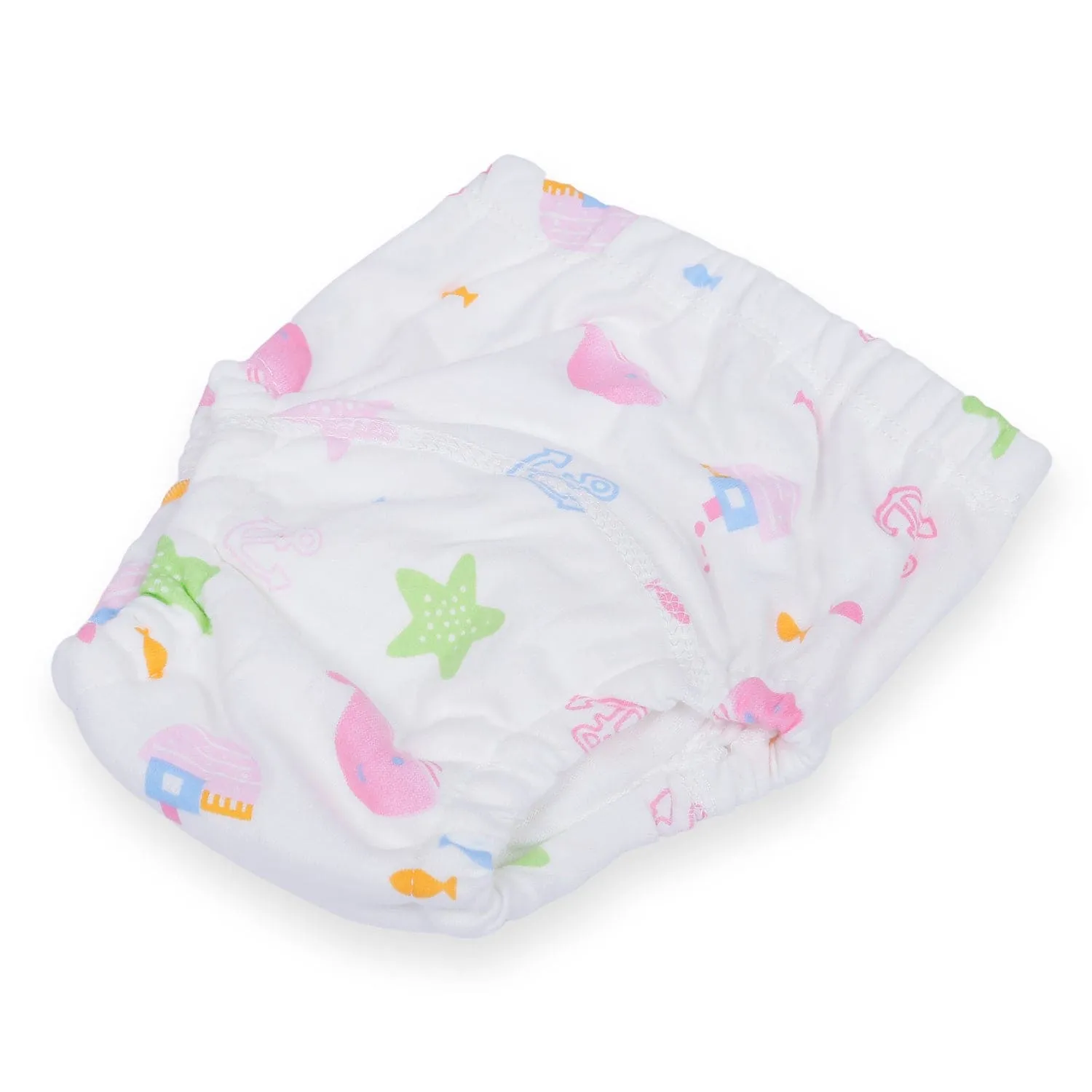 Ocean Reusable Cloth Training Pants Clothing Accessory Diaper Panty - Multicolour