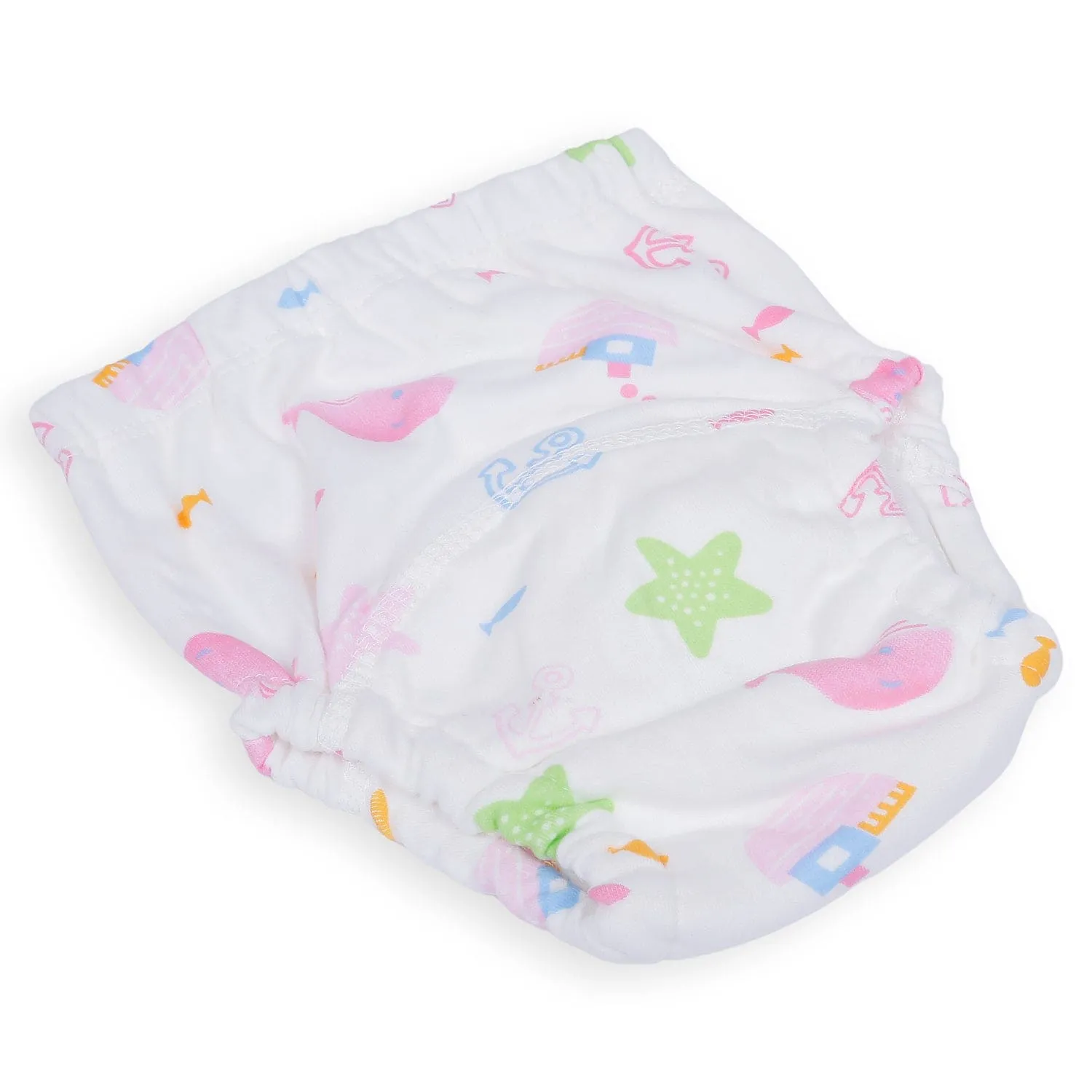 Ocean Reusable Cloth Training Pants Clothing Accessory Diaper Panty - Multicolour