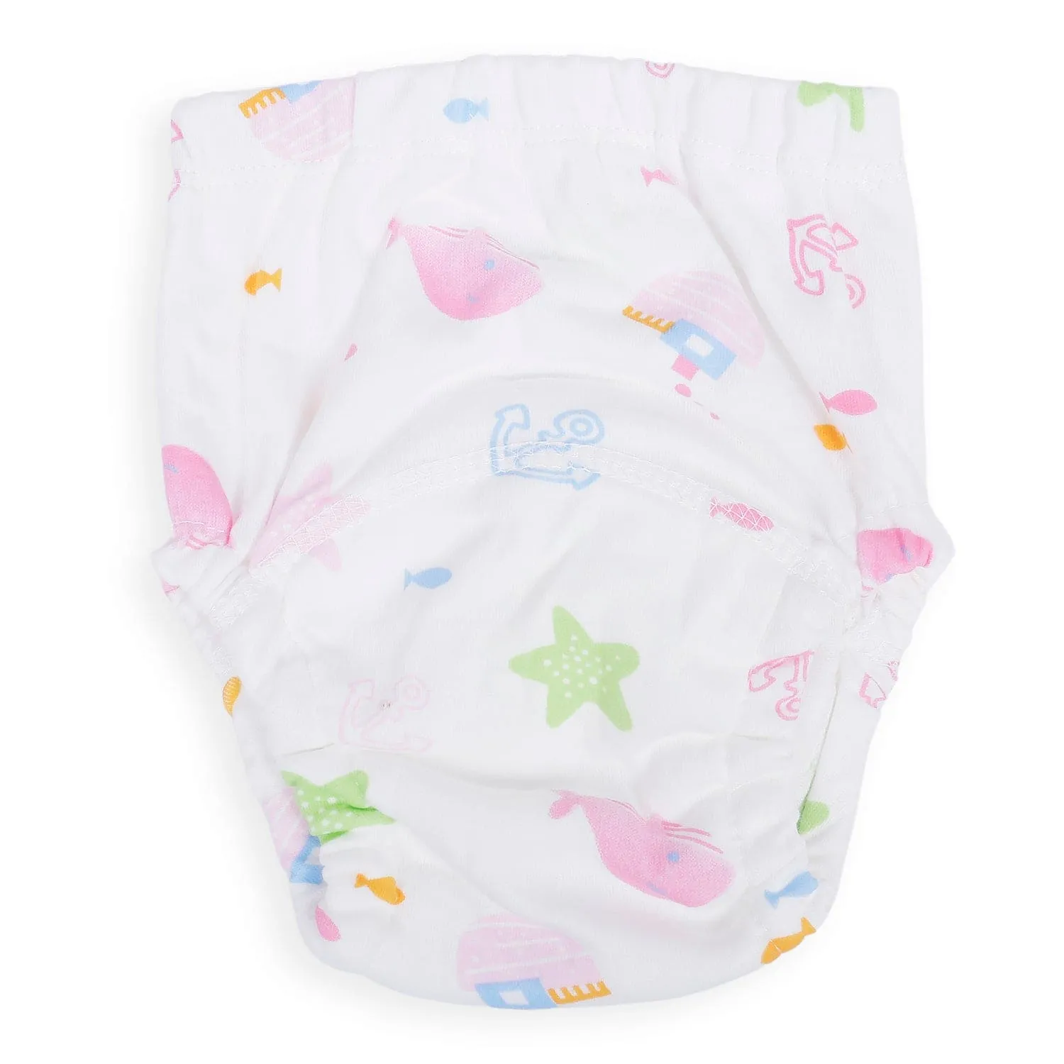Ocean Reusable Cloth Training Pants Clothing Accessory Diaper Panty - Multicolour