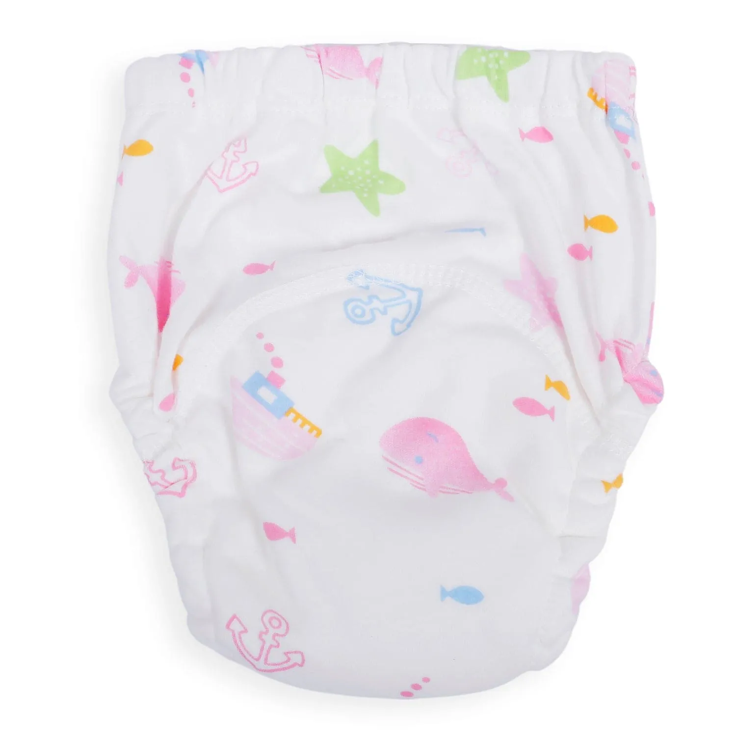 Ocean Reusable Cloth Training Pants Clothing Accessory Diaper Panty - Multicolour