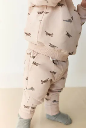 Organic Cotton Jalen Track Pant - Avion Large Shell