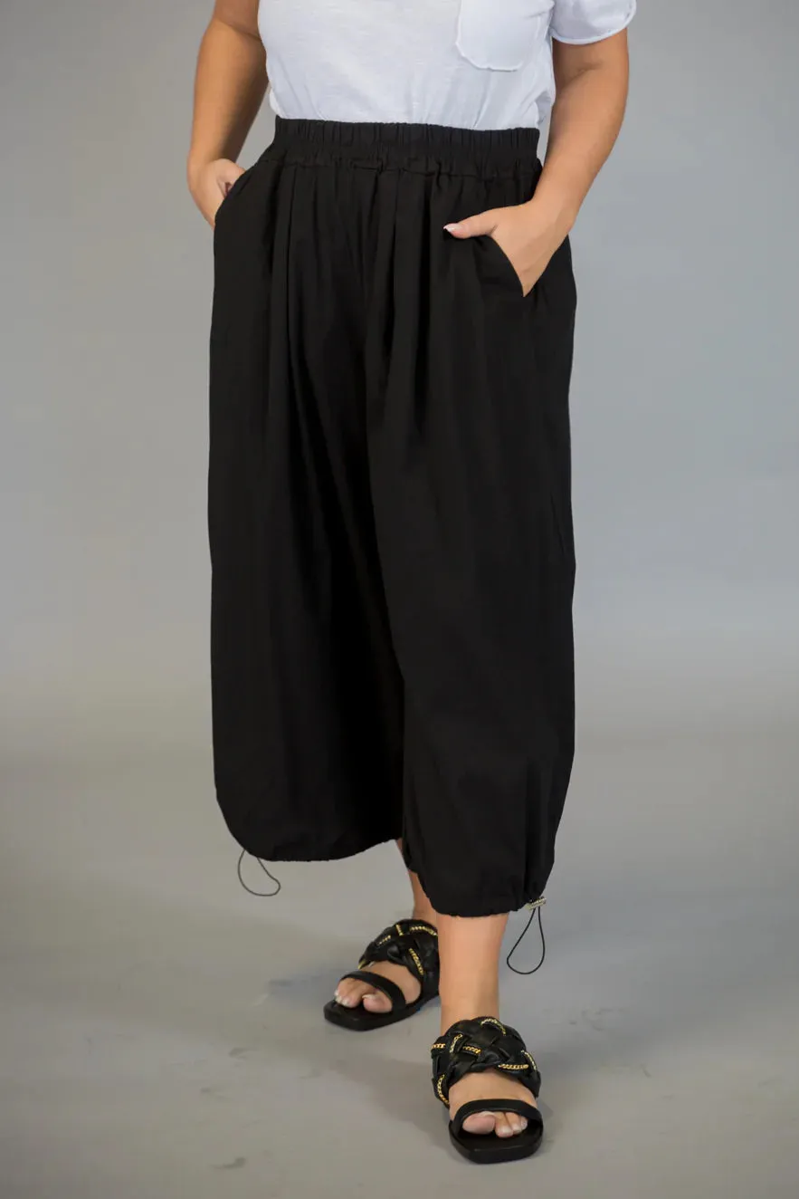 Paolo Tricot, MD3910 Wide Cotton Crop Pant