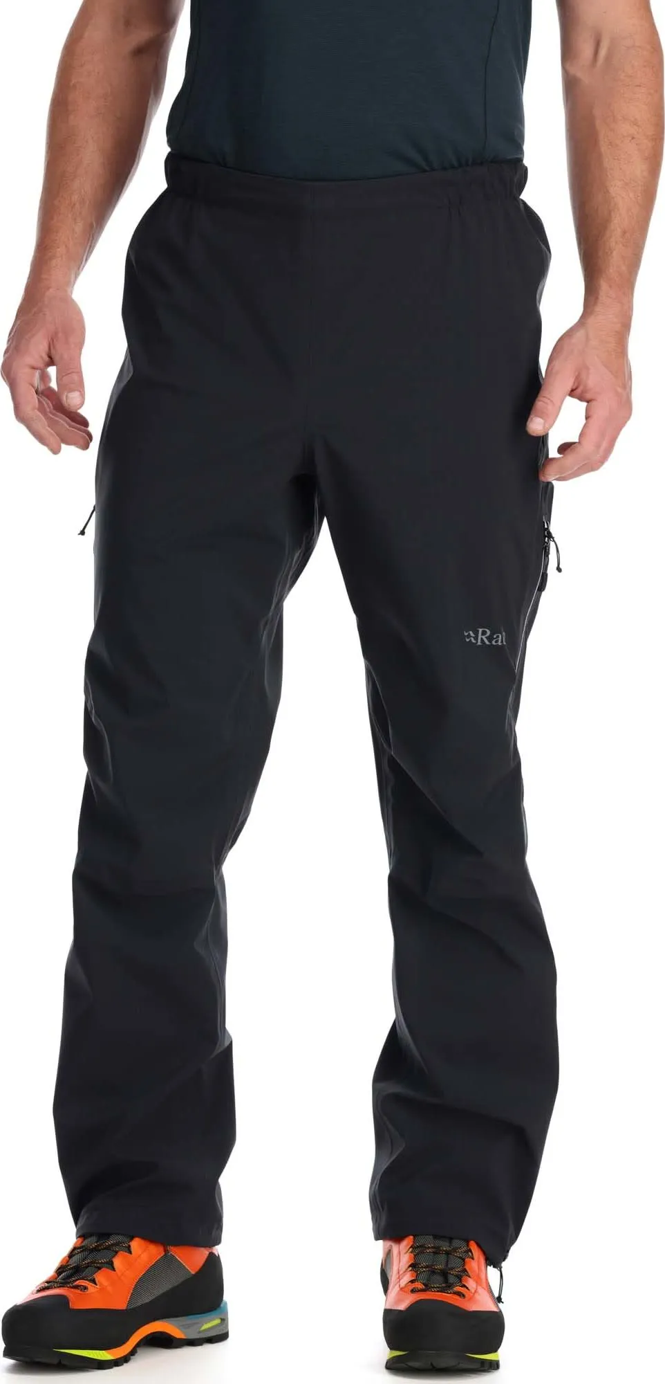 Rab Men&#x27;s Firewall Waterproof pants Black | Buy Rab Men&#x27;s Firewall Waterproof pants Black here | Outnorth