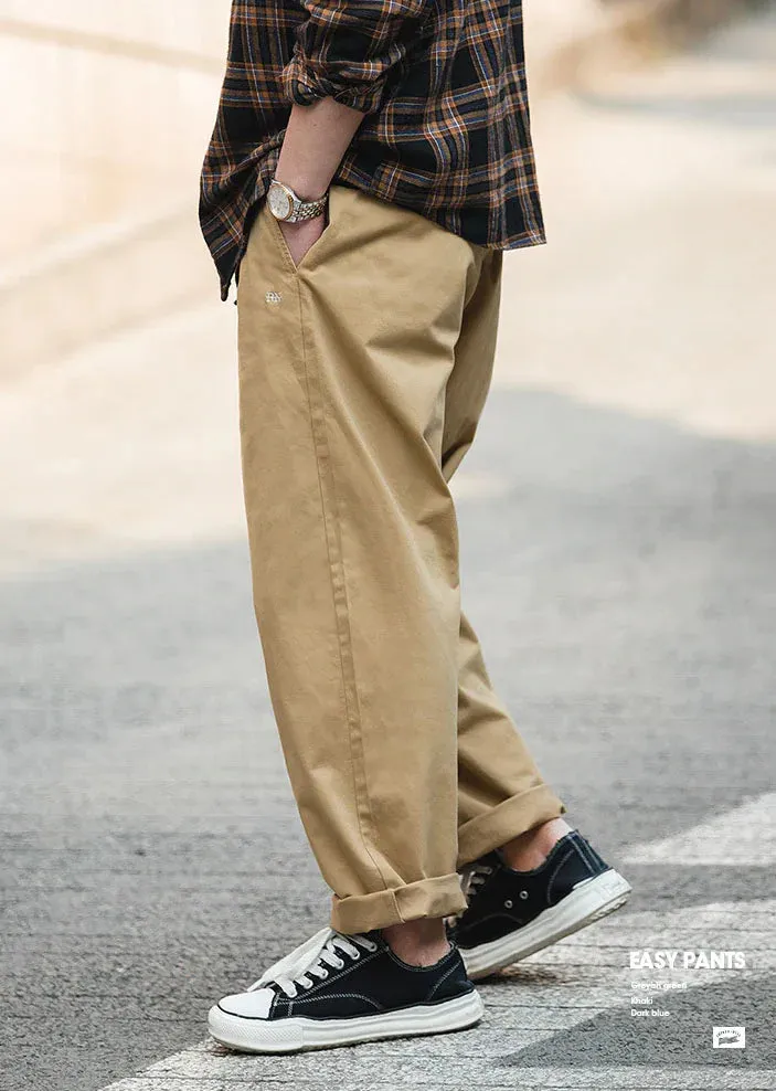 Retro Casual Easy Pants