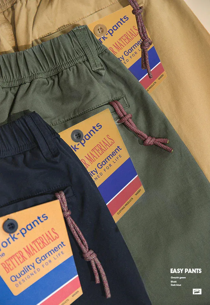 Retro Casual Easy Pants