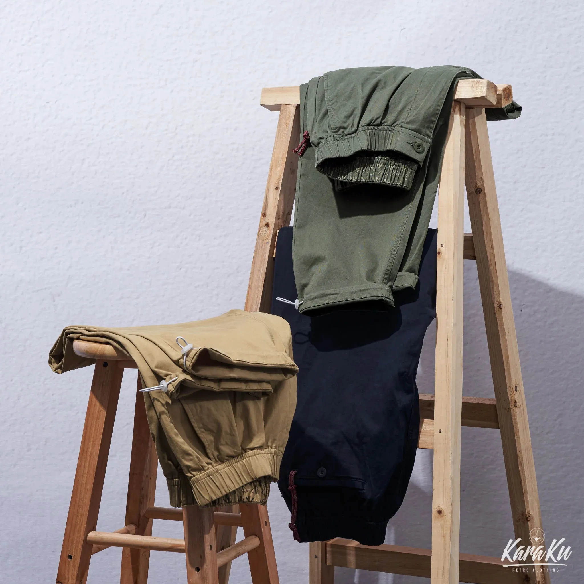 Retro Casual Easy Pants