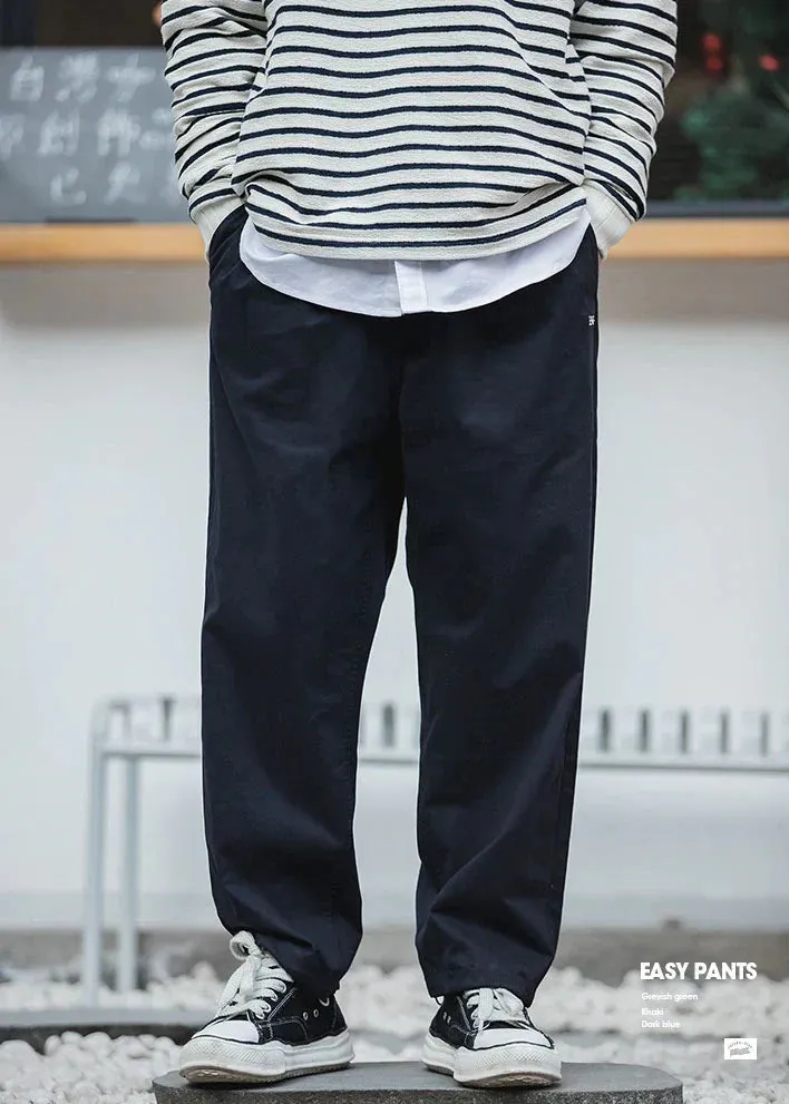 Retro Casual Easy Pants