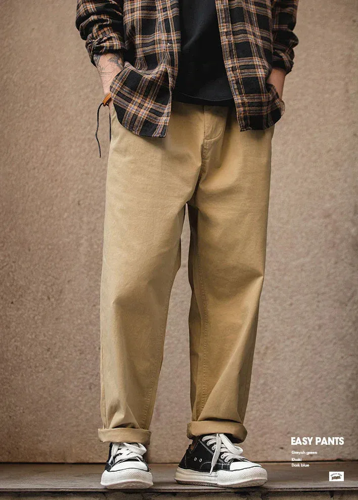 Retro Casual Easy Pants