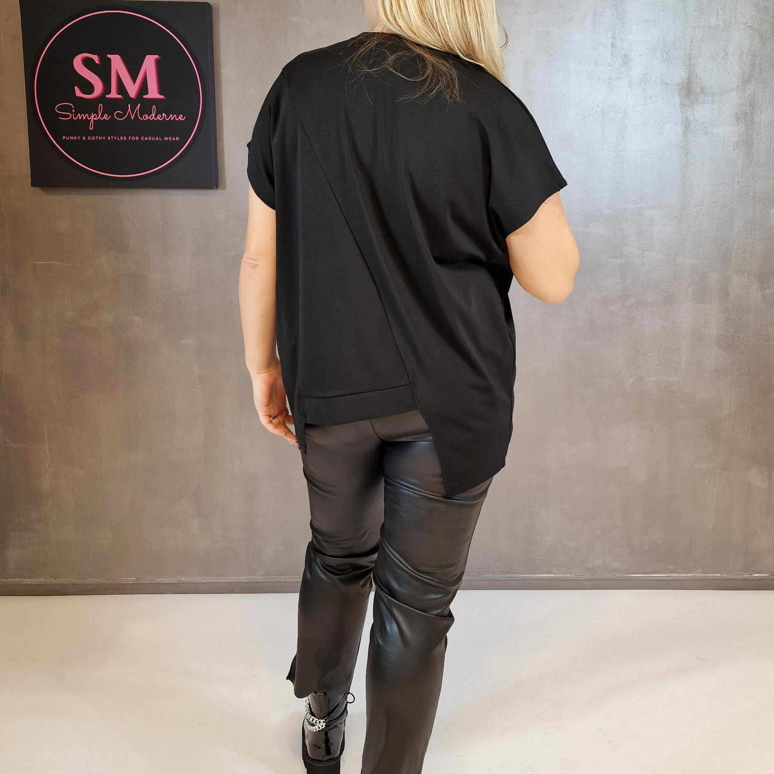 Simple Moderne Zip it T-shirt