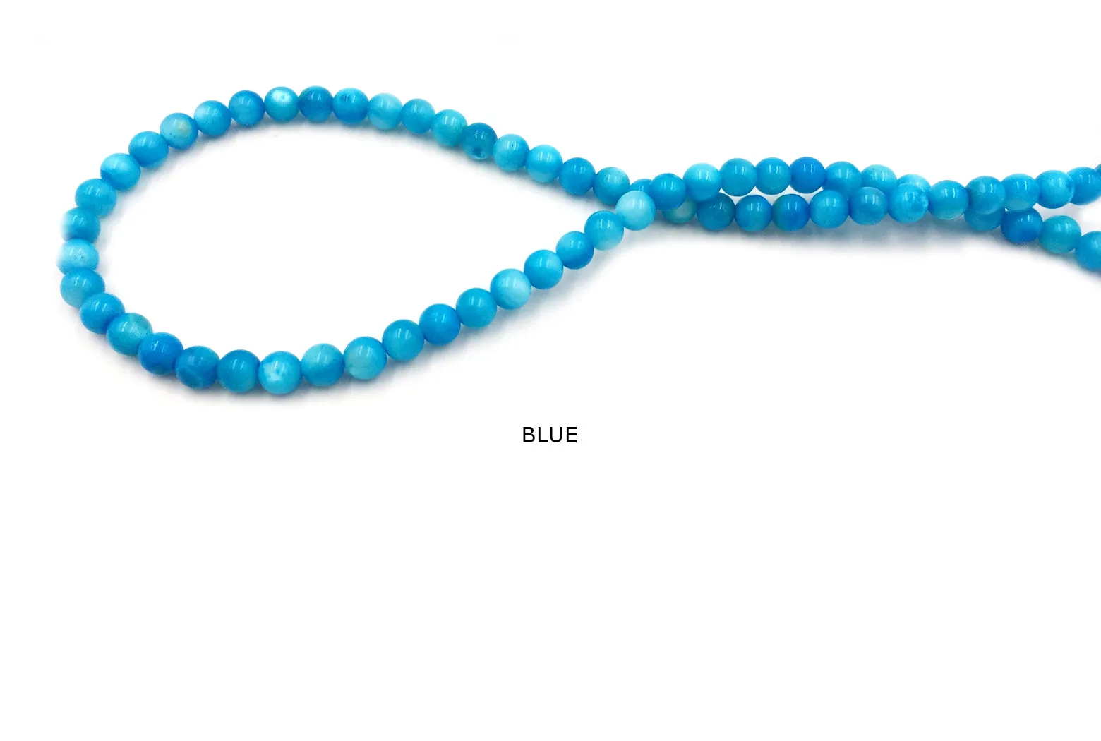 SP1066-3-19  Round Shells Bead 4mm CHOOSE COLOR BELOW