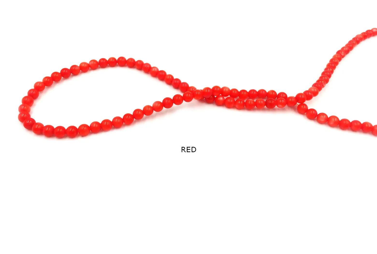 SP1066-3-19  Round Shells Bead 4mm CHOOSE COLOR BELOW