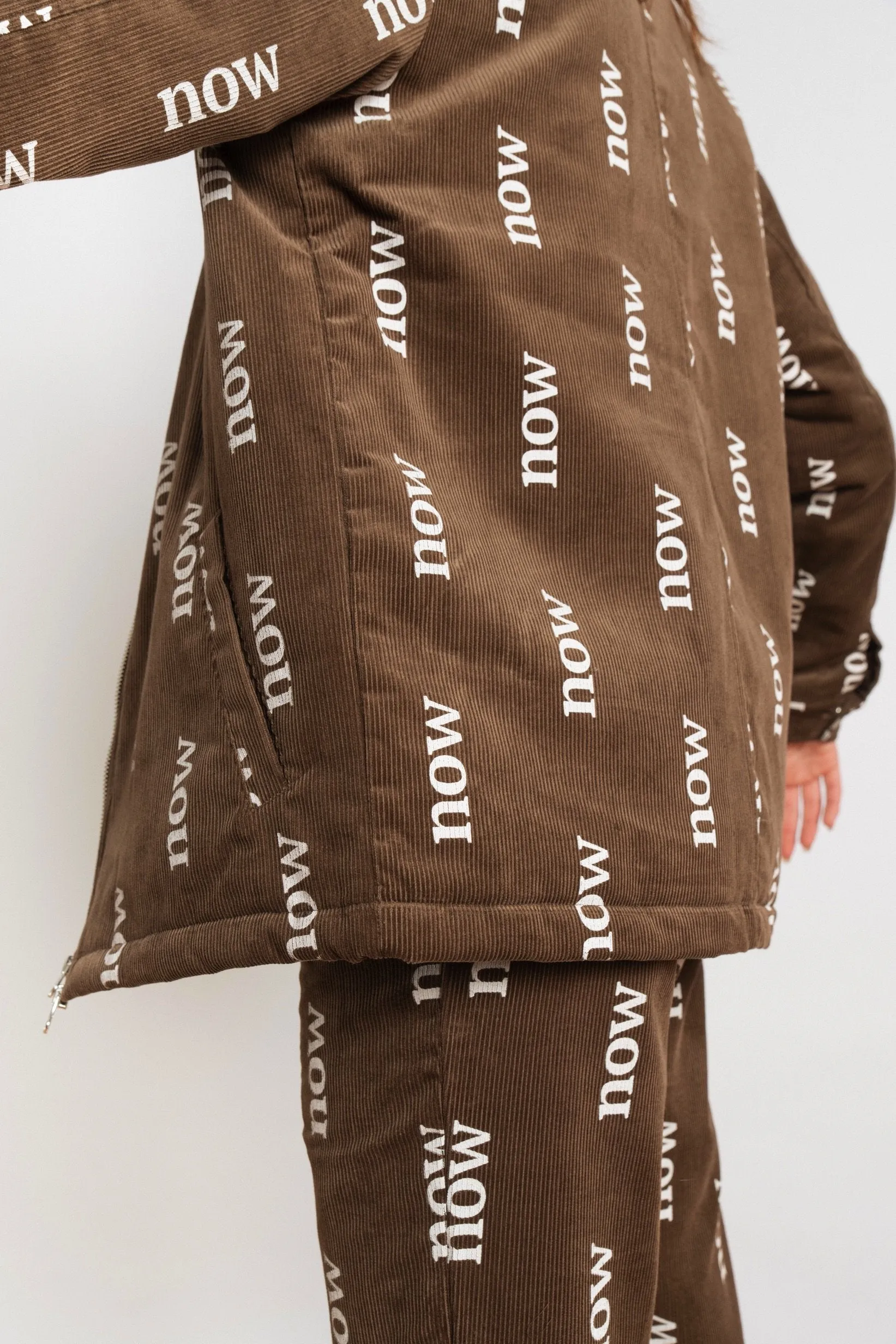 SPECIAL EDITION CORDUROY JACKET BROWN TABACCO