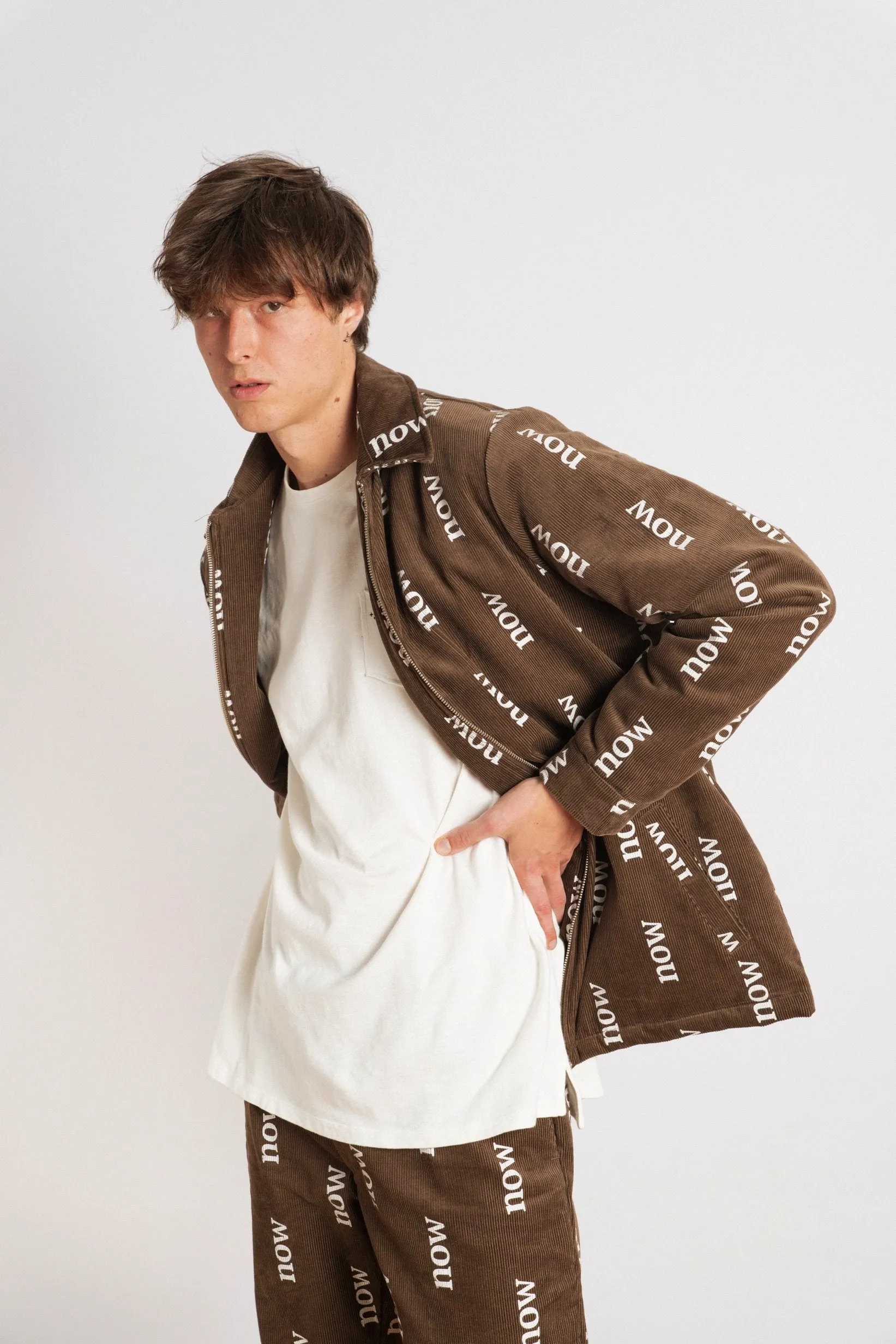 SPECIAL EDITION CORDUROY JACKET BROWN TABACCO