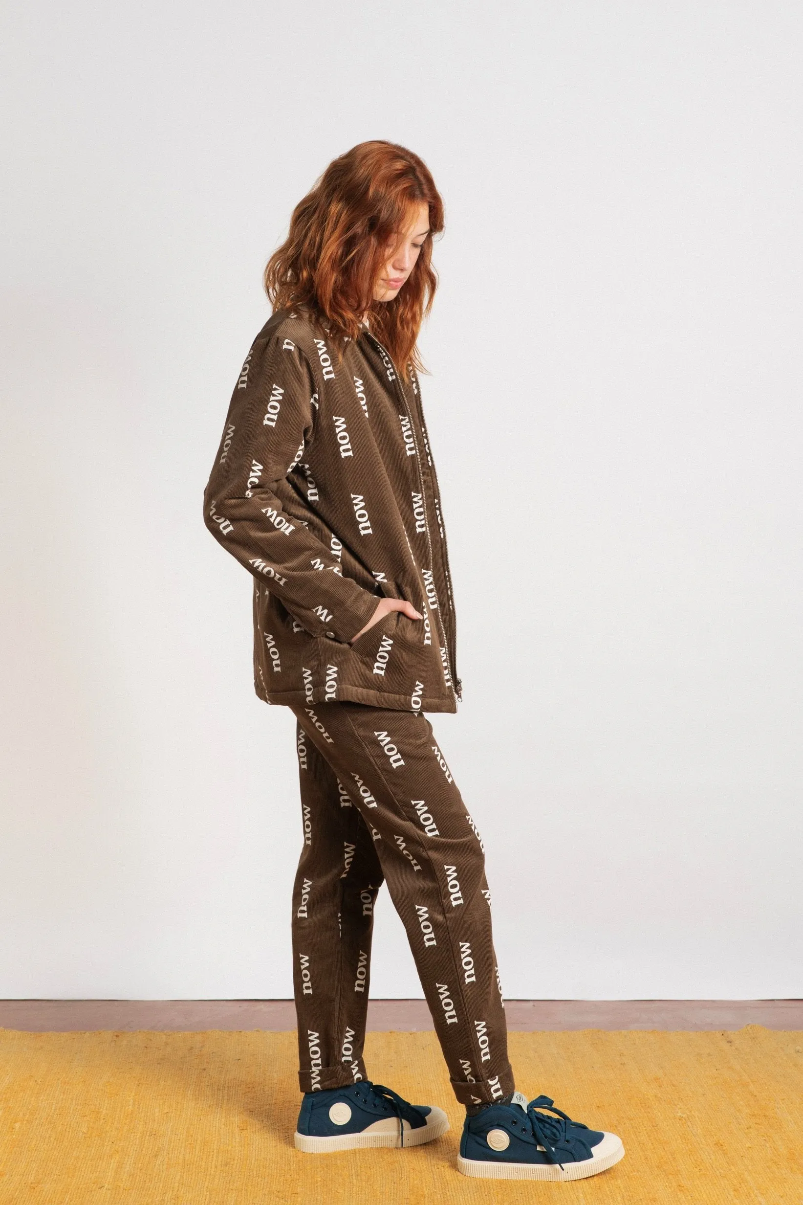 SPECIAL EDITION CORDUROY JACKET BROWN TABACCO