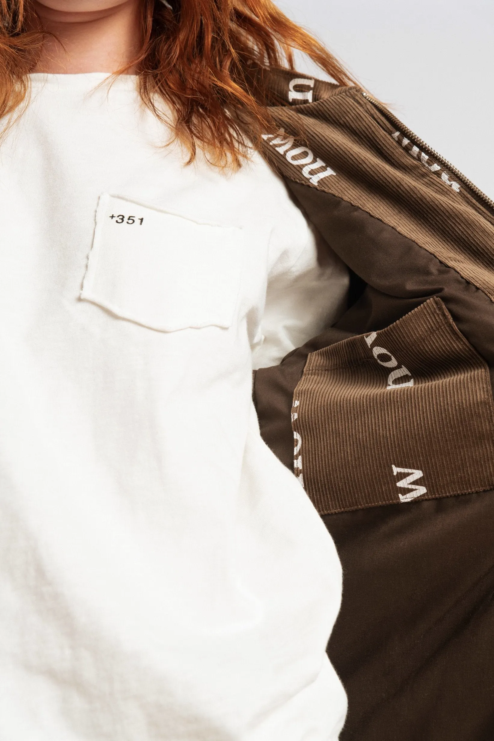 SPECIAL EDITION CORDUROY JACKET BROWN TABACCO