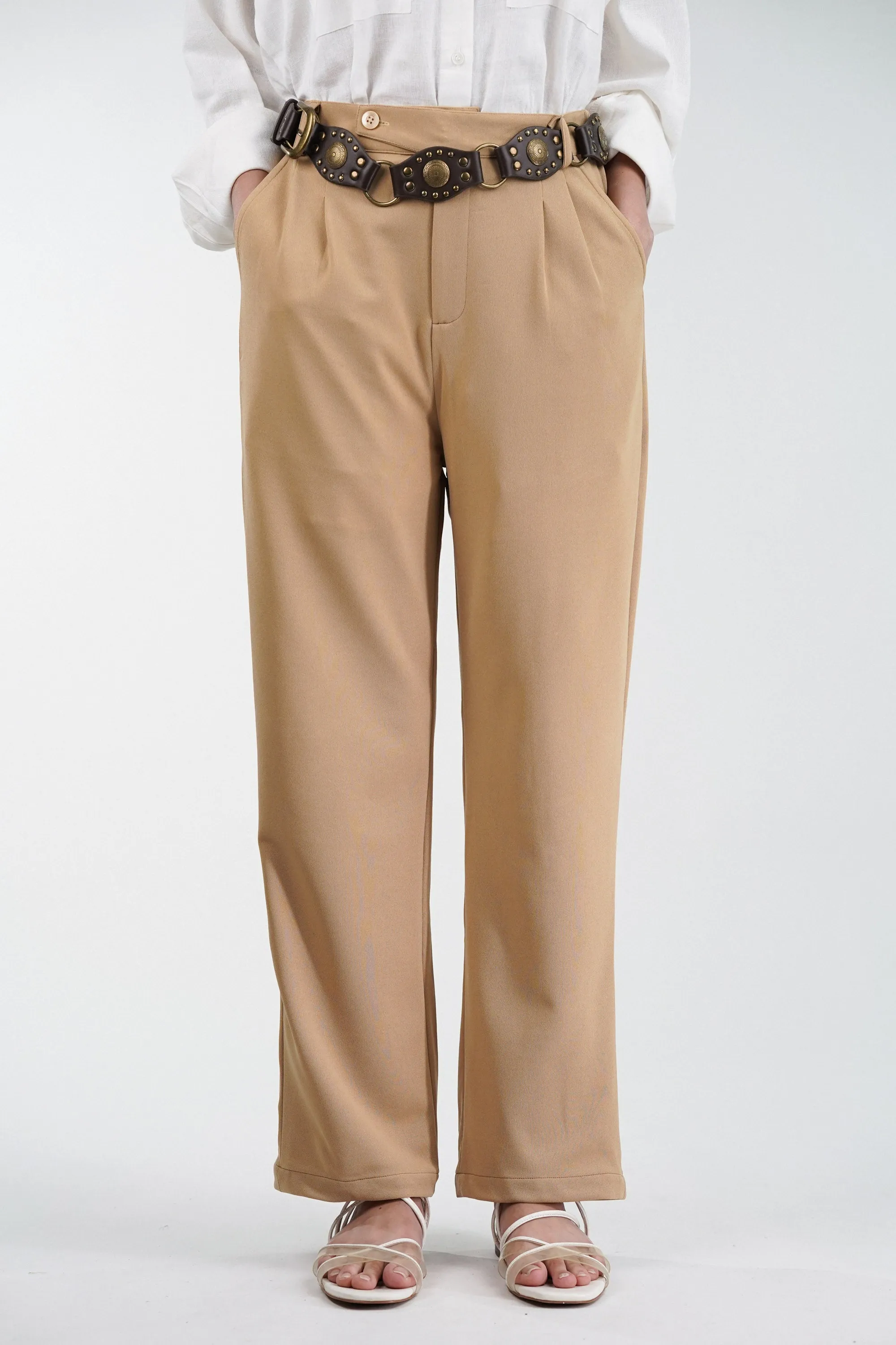 Straight Fit Amber korean Trouser
