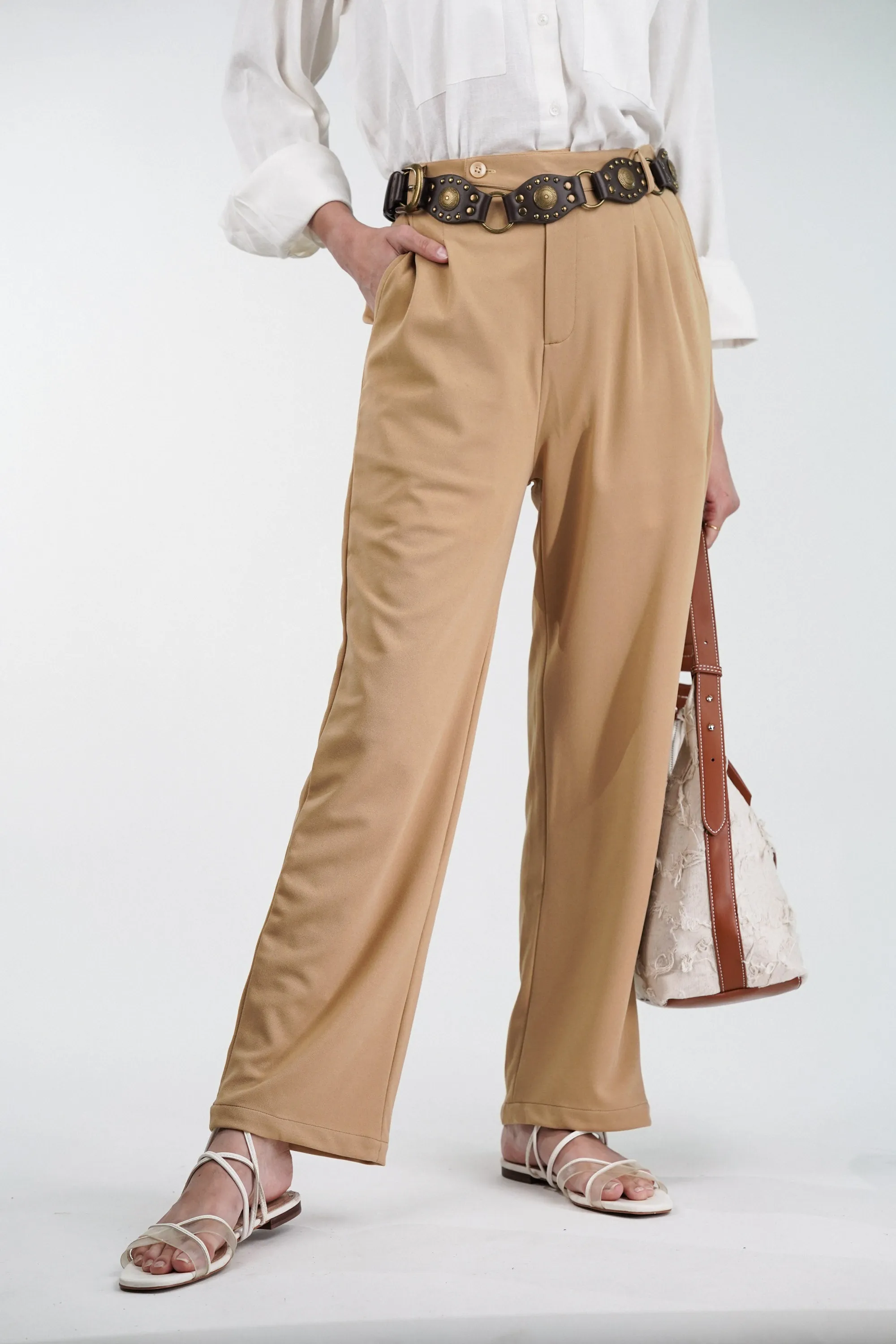Straight Fit Amber korean Trouser