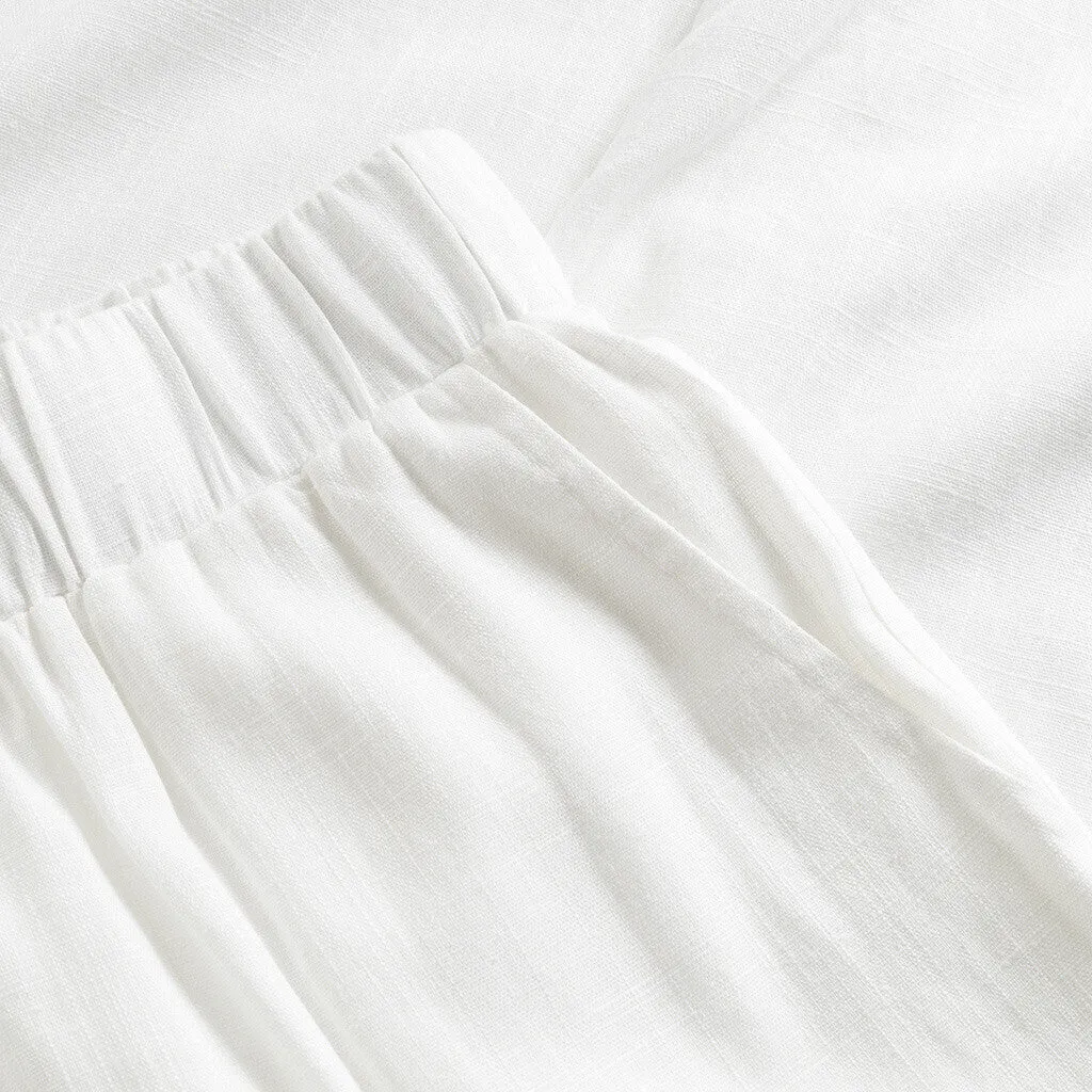 Tara linen pants (RW) / 100020 - White