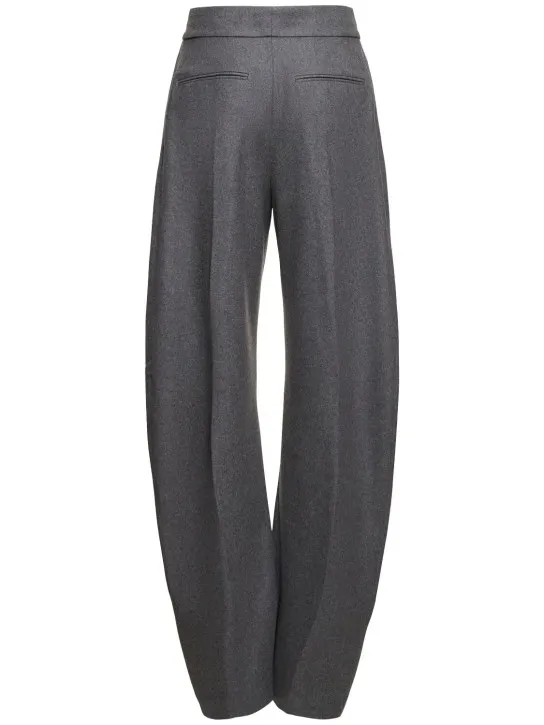 The Attico   Formal wool blend gabardine pants 