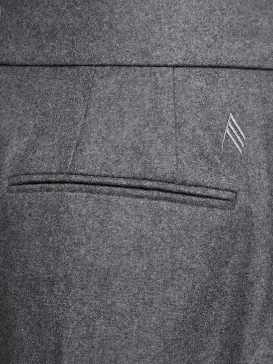 The Attico   Formal wool blend gabardine pants 