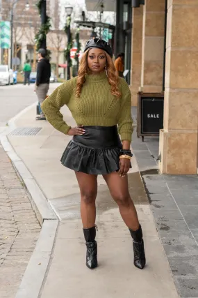 The Feels Knit Cropped Sweater