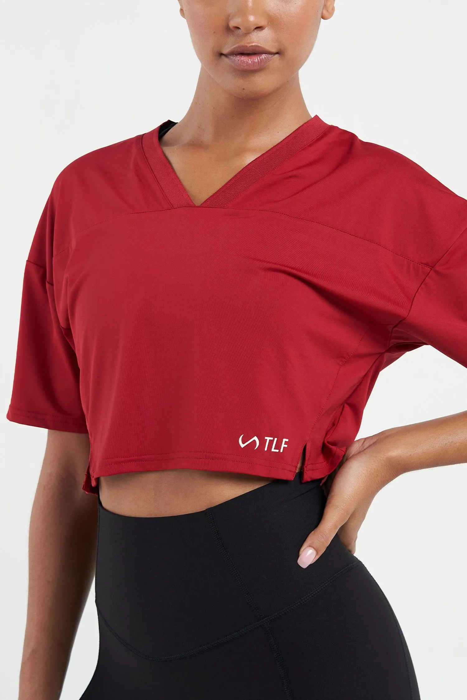 Train-N-Run Short Sleeve Crop Top