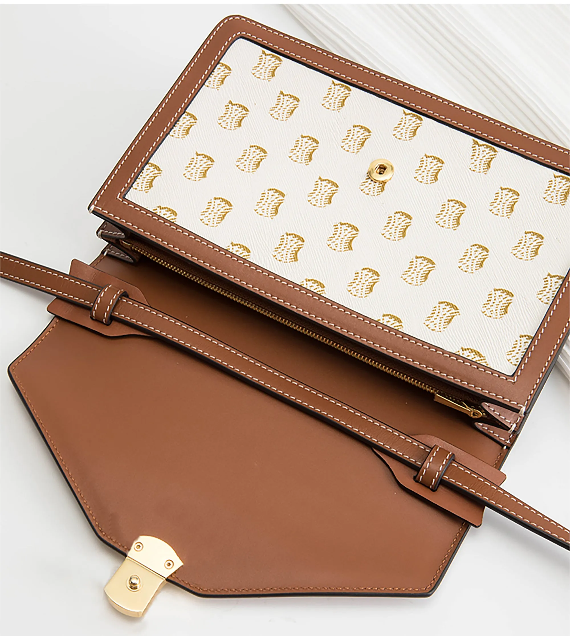 Triomphe bag anti-wear shoulder strap protective pads, leather strap wear-resistant accessories for modification