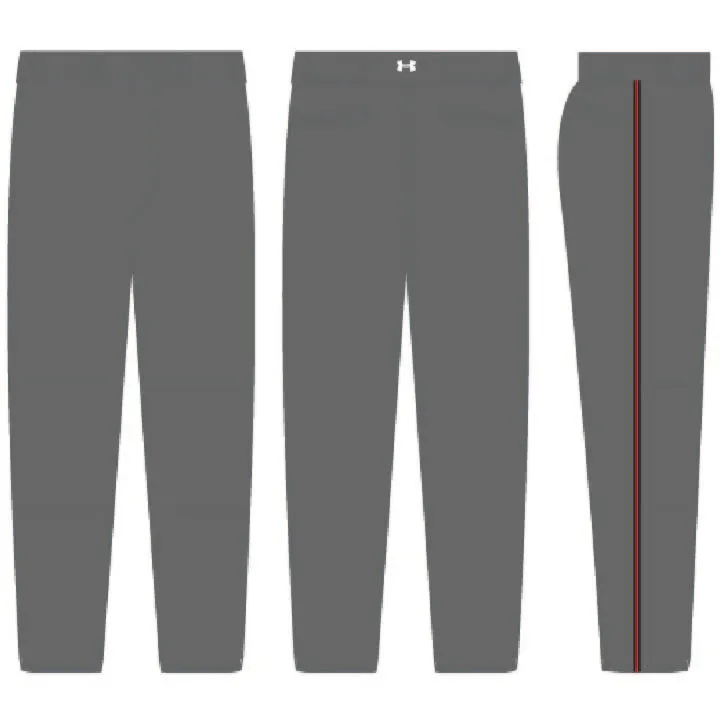 Under Armour Open Bottom RunDown Pants with Custom Piping