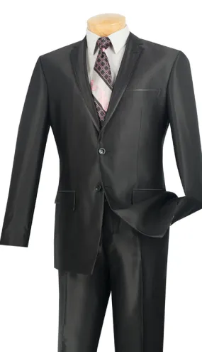 Vinci S2RR-4-BL Mens Suit