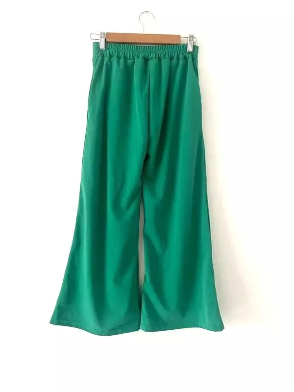 Women's Broad Leg Pants Casual  B-199178