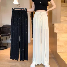 Women's Casual Straight Leg Loose Pants