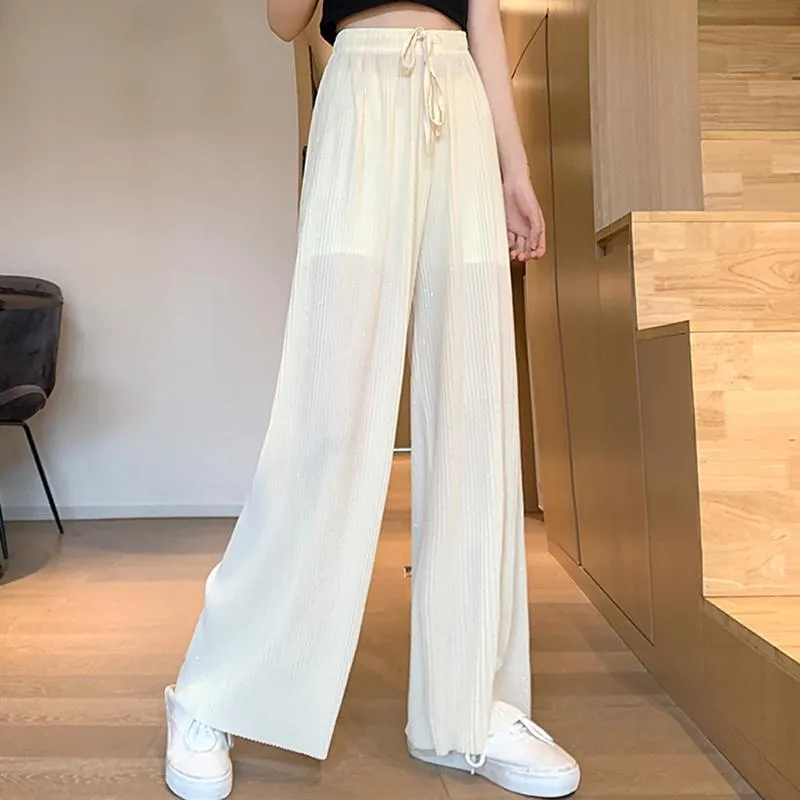Women's Casual Straight Leg Loose Pants