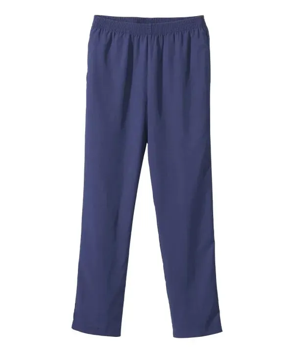 Women's Pull On Pants - Elastic Waist Polyester Pants