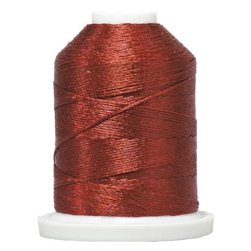YLI Designer 7 Polyester Floss in Rust,250yd